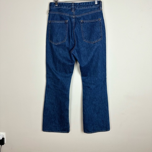 Simon Miller 70s style rainbow stitched high waist flare jeans size 28 - Picture 3 of 6